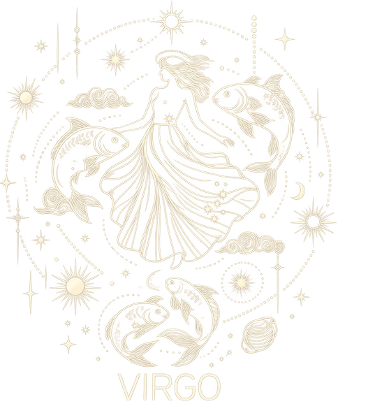 Celestial Virgo Zodiac Constellation